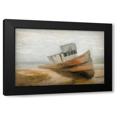 Point Rey Black Modern Wood Framed Art Print by Allen, Kimberly