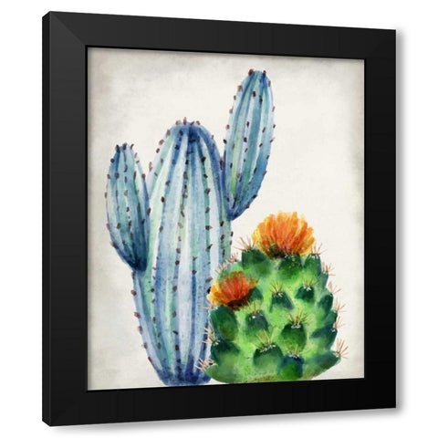 In the Desert 1 Black Modern Wood Framed Art Print with Double Matting by Allen, Kimberly