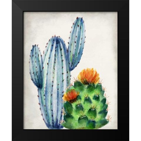 In the Desert 1 Black Modern Wood Framed Art Print by Allen, Kimberly