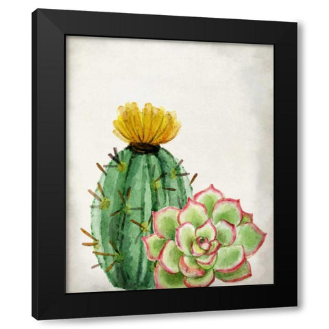 In the Desert 2 Black Modern Wood Framed Art Print by Allen, Kimberly