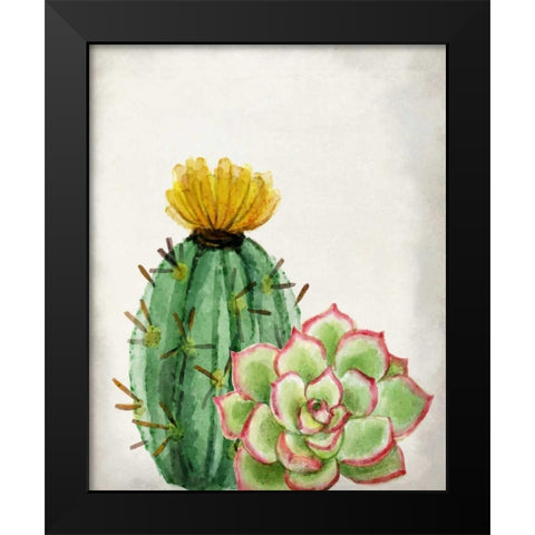 In the Desert 2 Black Modern Wood Framed Art Print by Allen, Kimberly