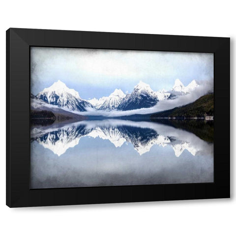 Mountainside Black Modern Wood Framed Art Print by Allen, Kimberly