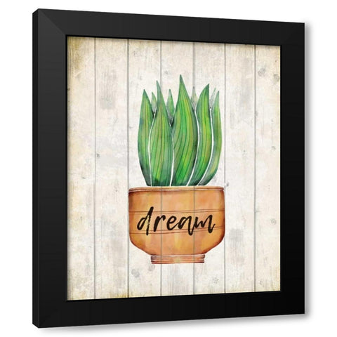 Desert Life Dreams Black Modern Wood Framed Art Print with Double Matting by Allen, Kimberly