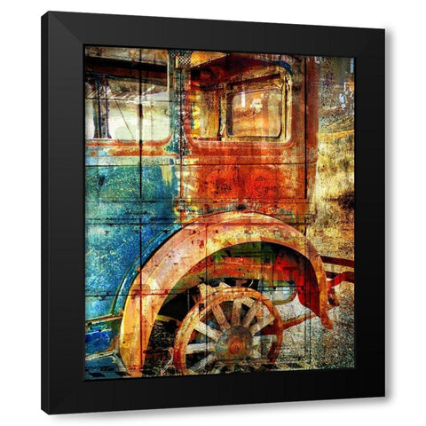 Classic 4 Black Modern Wood Framed Art Print with Double Matting by Kimberly, Allen