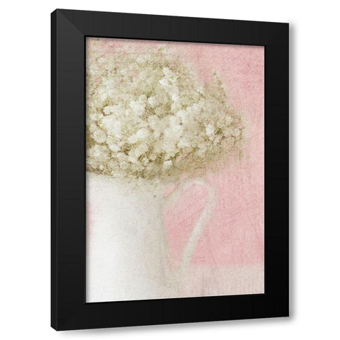 Softly 1 Black Modern Wood Framed Art Print with Double Matting by Kimberly, Allen