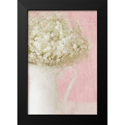 Softly 1 Black Modern Wood Framed Art Print by Kimberly, Allen