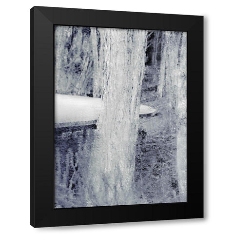 Through the Trees B Black Modern Wood Framed Art Print by Kimberly, Allen