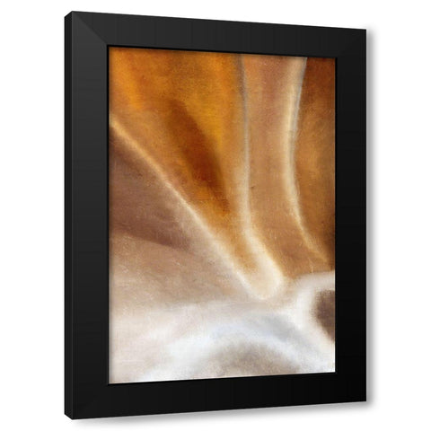 Copper Wave Black Modern Wood Framed Art Print by Kimberly, Allen
