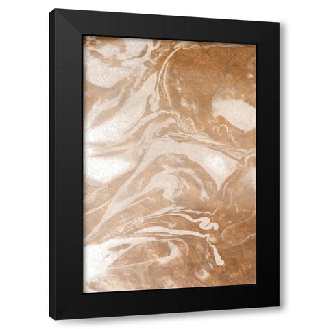 Cosmic Copper 1 Black Modern Wood Framed Art Print by Allen, Kimberly