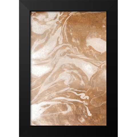 Cosmic Copper 1 Black Modern Wood Framed Art Print by Allen, Kimberly