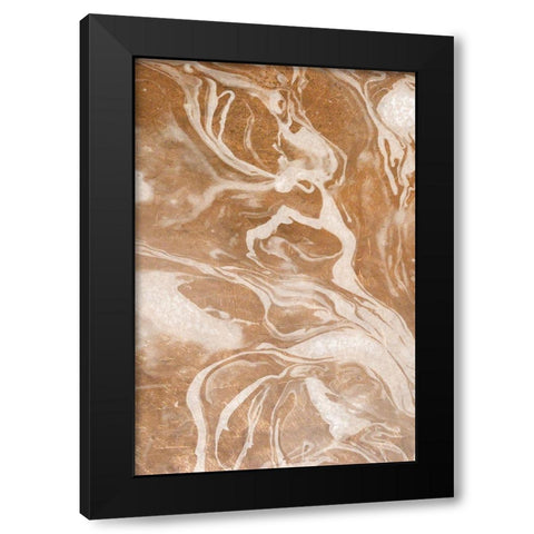 Cosmic Copper 2 Black Modern Wood Framed Art Print by Allen, Kimberly