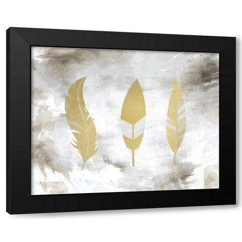 My Dreams 1 Black Modern Wood Framed Art Print with Double Matting by Kimberly, Allen