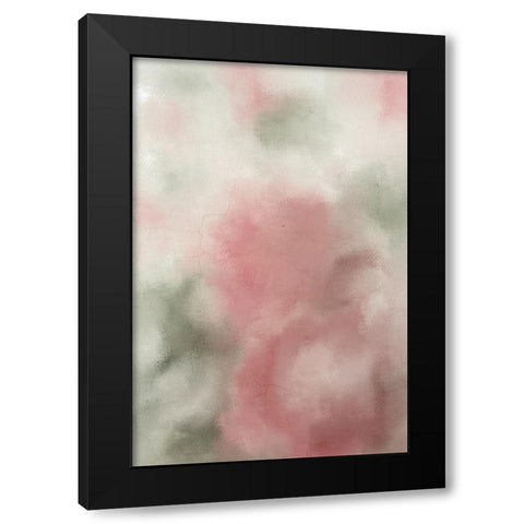 Roses in Bloom Black Modern Wood Framed Art Print by Kimberly, Allen