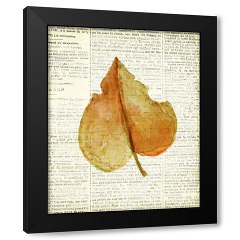 In the Fall 3  Black Modern Wood Framed Art Print by Kimberly, Allen