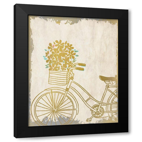 Lifes Journey 4  Black Modern Wood Framed Art Print by Kimberly, Allen