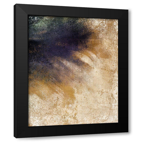 Copper Color 2 Black Modern Wood Framed Art Print by Kimberly, Allen