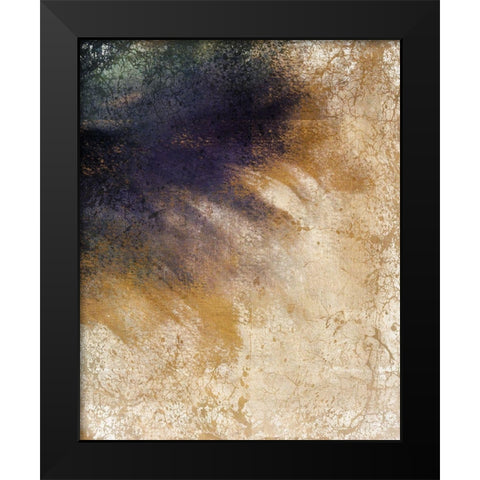 Copper Color 2 Black Modern Wood Framed Art Print by Kimberly, Allen