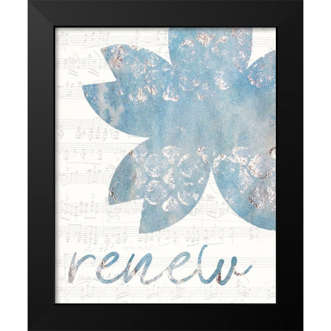 Spa Days 1 Black Modern Wood Framed Art Print by Kimberly, Allen