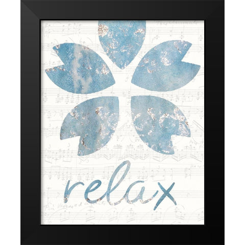 Spa Days 3 Black Modern Wood Framed Art Print by Kimberly, Allen