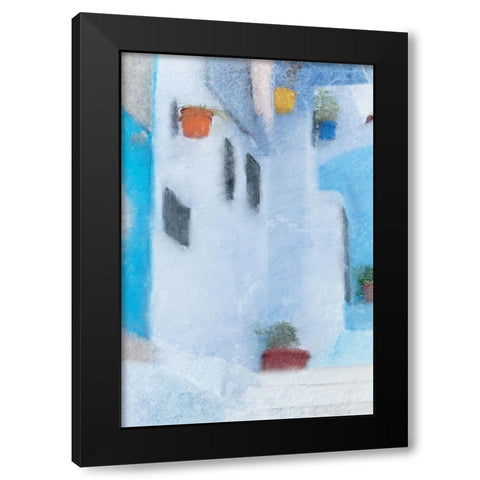 Up the Stairs 1 Black Modern Wood Framed Art Print with Double Matting by Kimberly, Allen