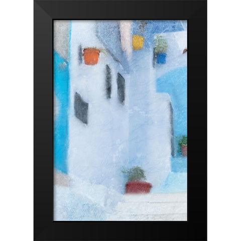 Up the Stairs 1 Black Modern Wood Framed Art Print by Kimberly, Allen