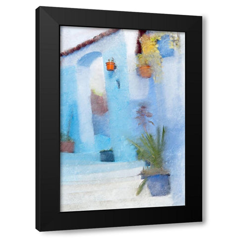 Up the Stairs 2 Black Modern Wood Framed Art Print by Kimberly, Allen