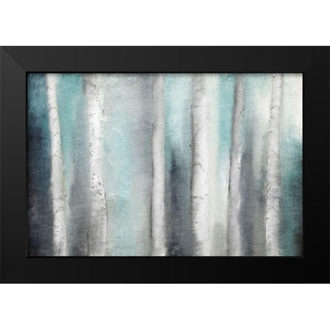 Into The Aspens 1 Black Modern Wood Framed Art Print by Allen, Kimberly