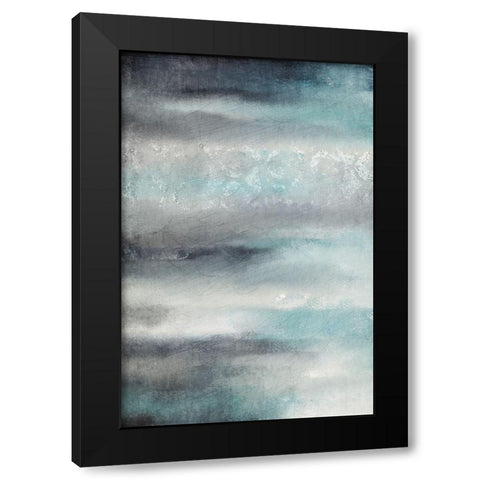 Seascape Black Modern Wood Framed Art Print by Allen, Kimberly