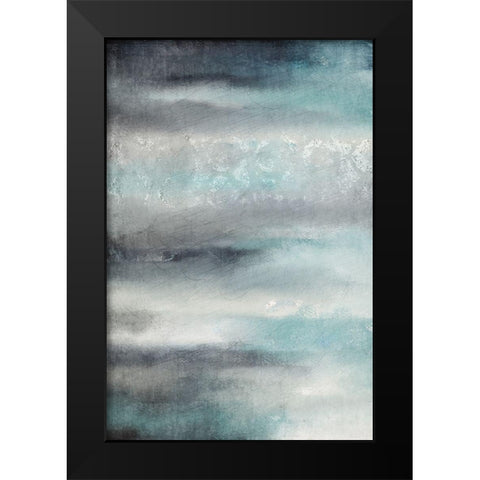 Seascape Black Modern Wood Framed Art Print by Allen, Kimberly
