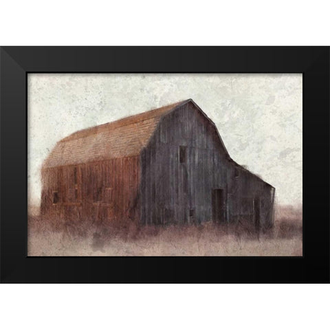 Forgotten Black Modern Wood Framed Art Print by Allen, Kimberly