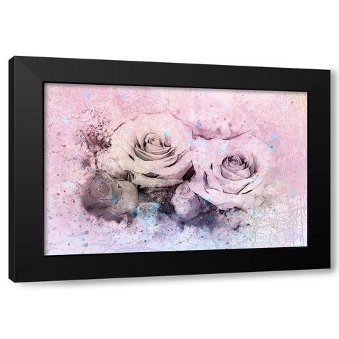 Lovely 2 Black Modern Wood Framed Art Print with Double Matting by Kimberly, Allen