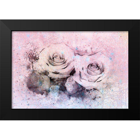 Lovely 2 Black Modern Wood Framed Art Print by Kimberly, Allen