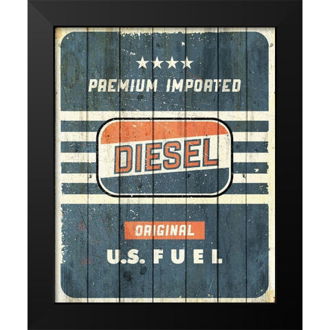 Premium Imported Black Modern Wood Framed Art Print by Kimberly, Allen