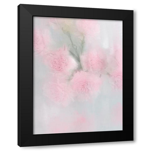 First Blush v2 Black Modern Wood Framed Art Print with Double Matting by Kimberly, Allen