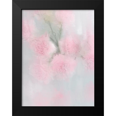 First Blush v2 Black Modern Wood Framed Art Print by Kimberly, Allen
