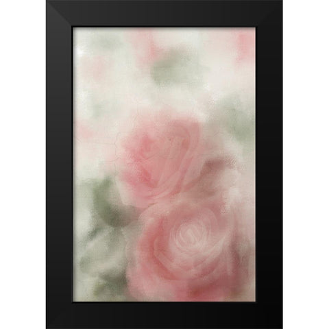 Roses in Bloom v2 Black Modern Wood Framed Art Print by Kimberly, Allen