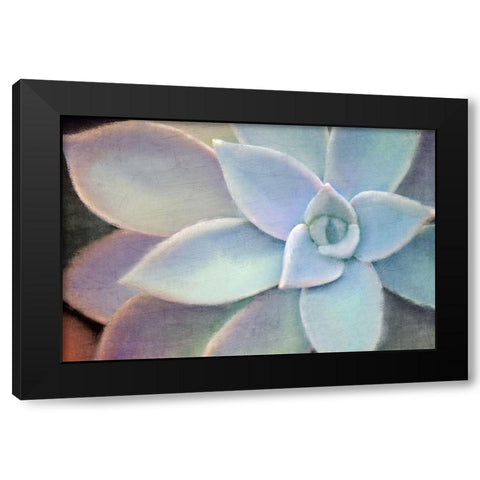 Softly Black Modern Wood Framed Art Print by Allen, Kimberly