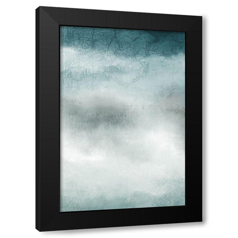 Colors of the Sea Black Modern Wood Framed Art Print with Double Matting by Allen, Kimberly