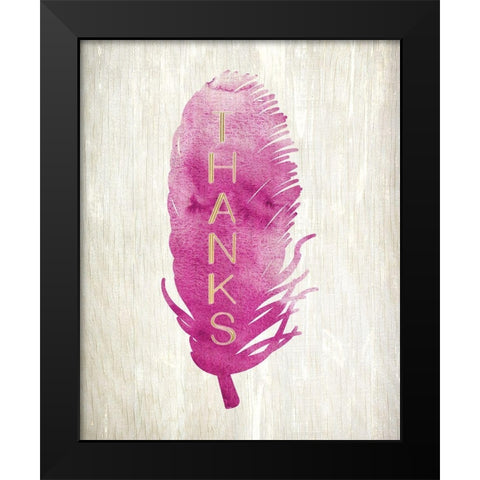 Leaf Tones 3 Black Modern Wood Framed Art Print by Kimberly, Allen