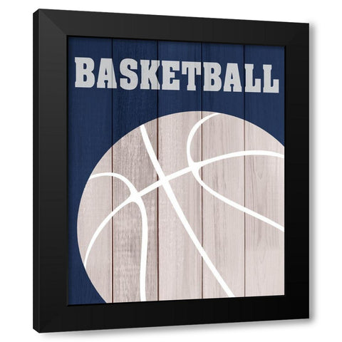 Play 2 Black Modern Wood Framed Art Print with Double Matting by Kimberly, Allen