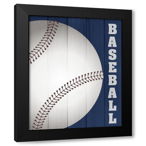 Play 3 Black Modern Wood Framed Art Print with Double Matting by Kimberly, Allen