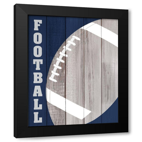 Play 4 Black Modern Wood Framed Art Print with Double Matting by Kimberly, Allen
