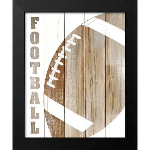 Lets Play 4 Black Modern Wood Framed Art Print by Kimberly, Allen