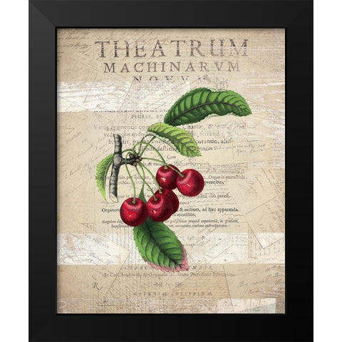 Fruit 3 Black Modern Wood Framed Art Print by Kimberly, Allen