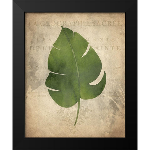 Palms D Black Modern Wood Framed Art Print by Kimberly, Allen