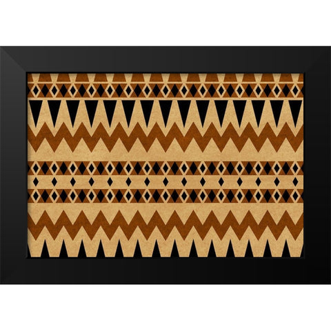 Print 2 Black Modern Wood Framed Art Print by Kimberly, Allen