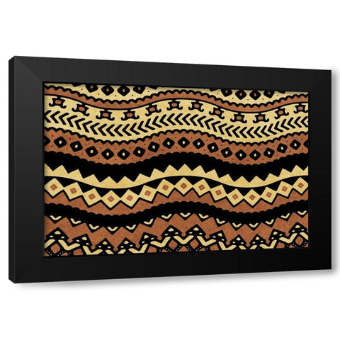 Print 3 Black Modern Wood Framed Art Print with Double Matting by Kimberly, Allen