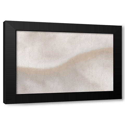 Wave Black Modern Wood Framed Art Print by Kimberly, Allen