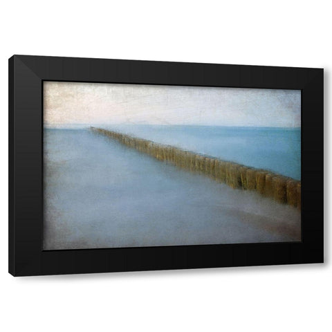 Sea Dreaming Black Modern Wood Framed Art Print by Kimberly, Allen