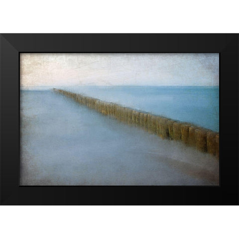 Sea Dreaming Black Modern Wood Framed Art Print by Kimberly, Allen